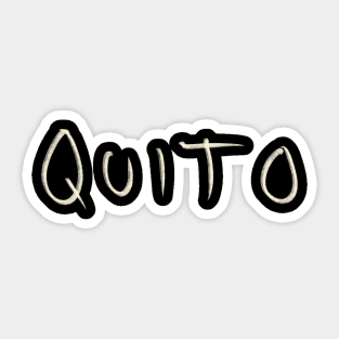 Quito Sticker